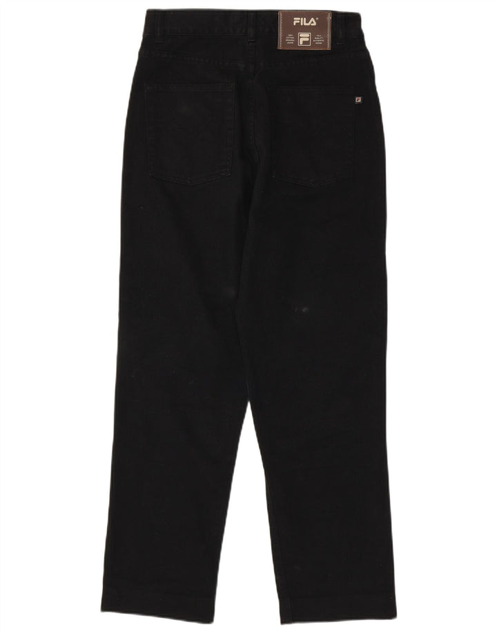 Blugi conici pentru femei Fila IT 42 Medium W28 L27 Negri