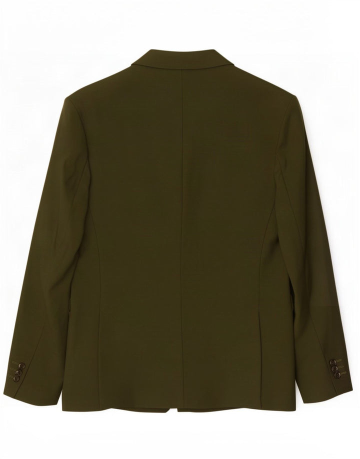 Blazer pentru bărbați Zara cu 2 nasturi EU 48 Viscoză verde medie
