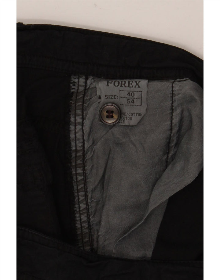 Pantaloni scurți cargo Forex pentru bărbați W40 XL, bumbac negru