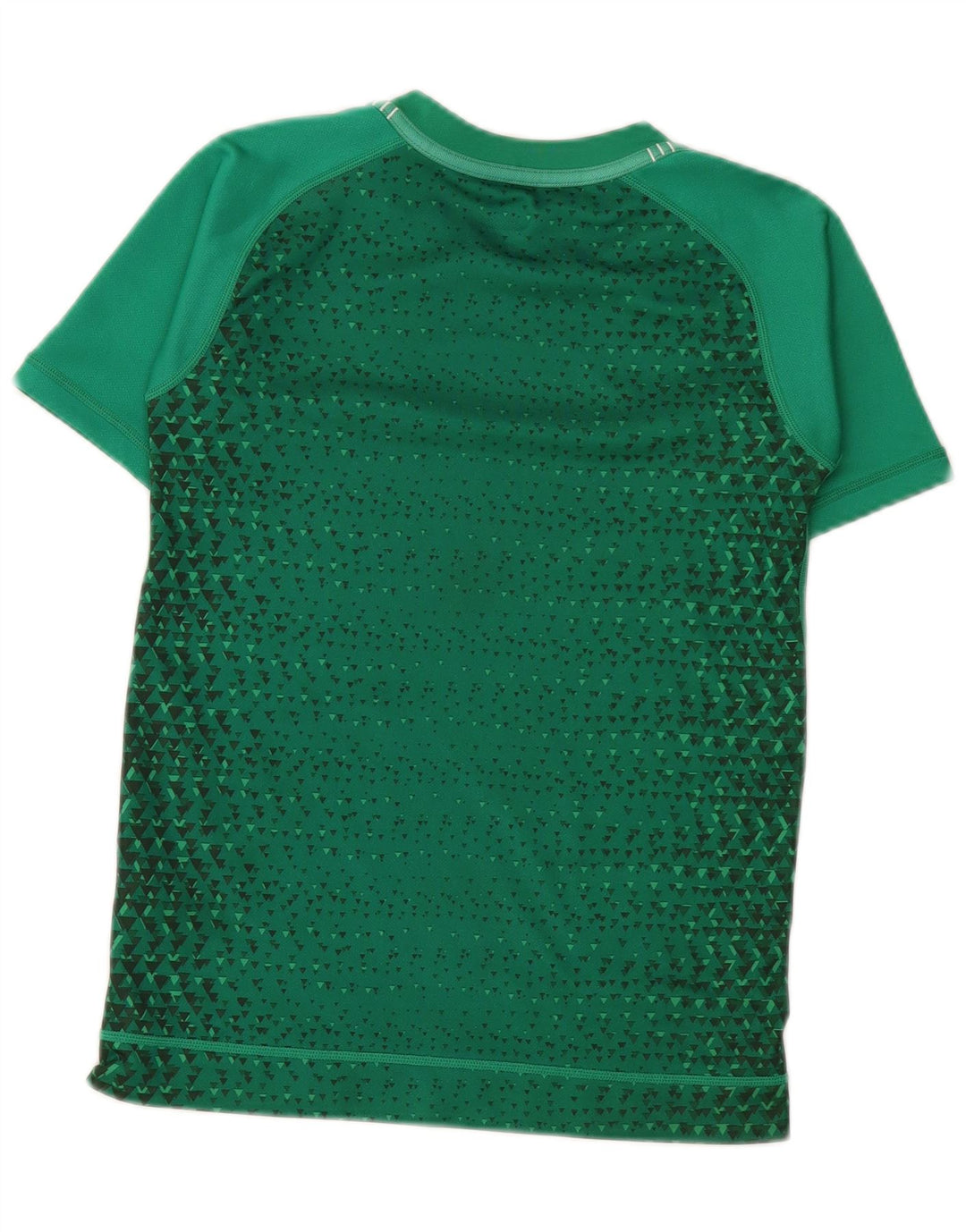 CANTERBURY Băieți IRFU Tricou Grafic Top 11-12 Ani Verde Geometric