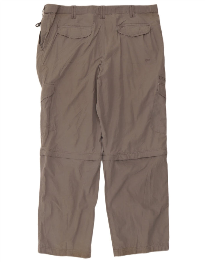 MARKS & SPENCER Pantaloni cargo drepti pentru bărbați W40 L31 poliamidă gri