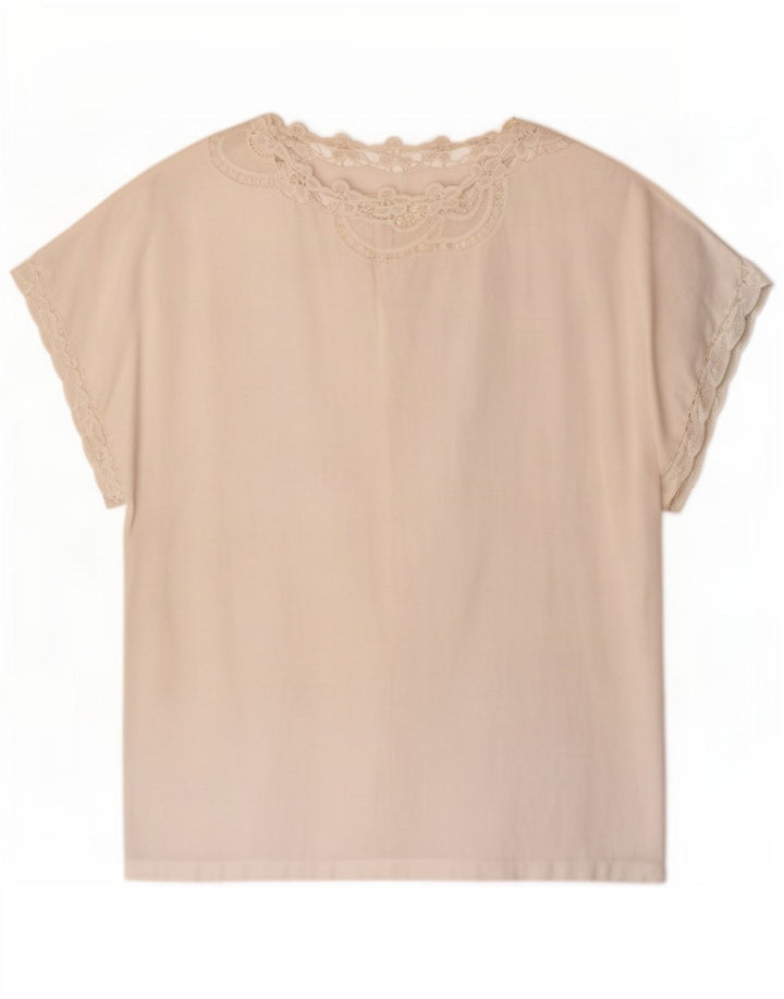 Bluză Vintage pentru femei UK 16 Large White