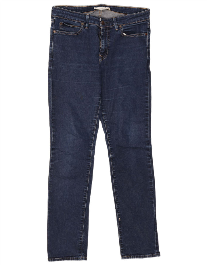 Blugi 712 slim pentru femei LEVI'S W29 L30 bumbac bleumarin
