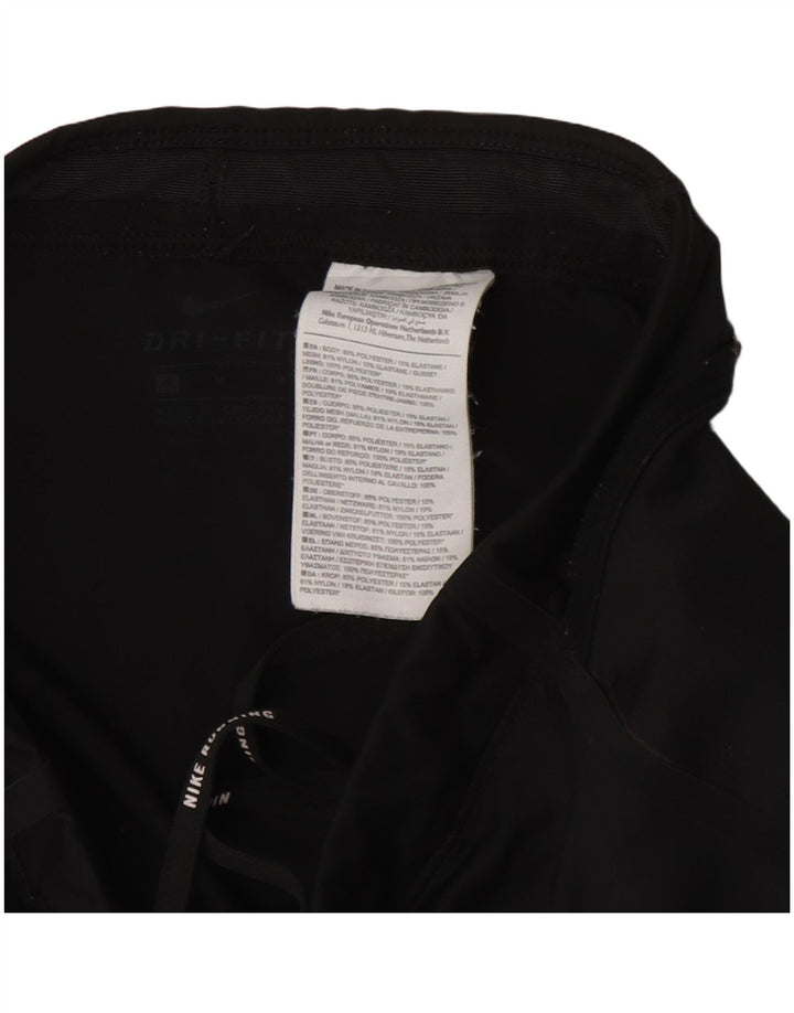 Leggings Dri Fit Nike pentru femei UK 12 Poliester mediu negru