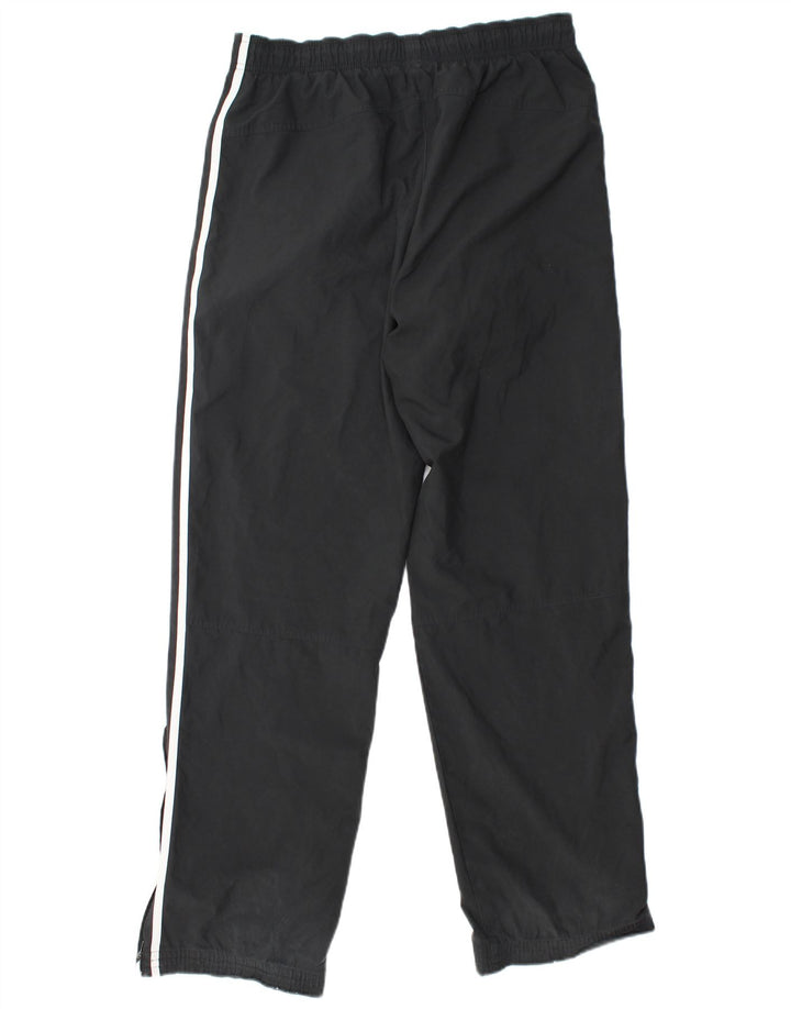 Pantaloni de trening Adidas pentru bărbați Joggeri poliester mediu negru