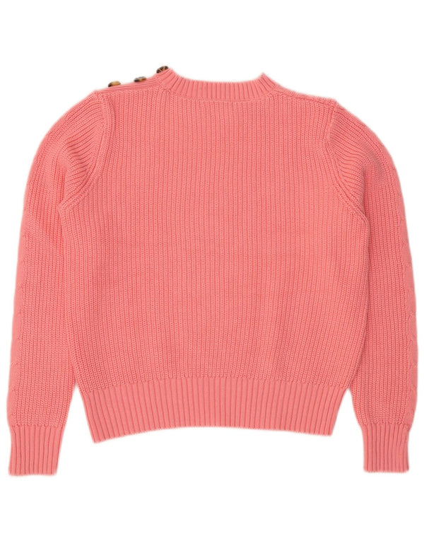 Pulover pentru femei Marks & Spencer Crop Crew Deck Pulover UK 14 Medium Pink