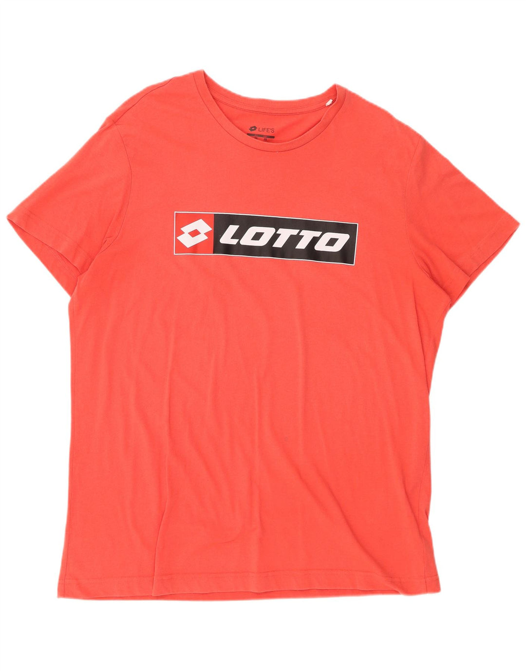 Tricou grafic LOTTO pentru bărbați Top 2XL Roșu