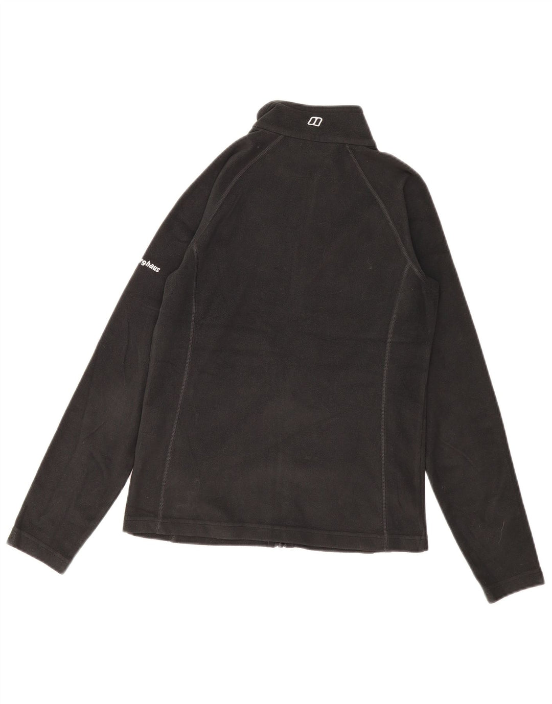 BERGHAUS Womens Fleece Jacket UK 8 Small  Black Polyester
