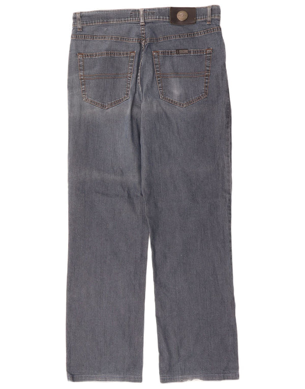 Trussardi Blugi drepti pentru bărbați IT 49 Medium L33 L30 Bumbac albastru