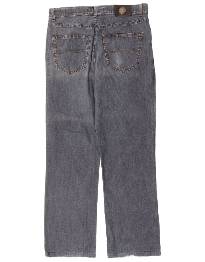 Trussardi Blugi drepti pentru bărbați IT 49 Medium L33 L30 Bumbac albastru