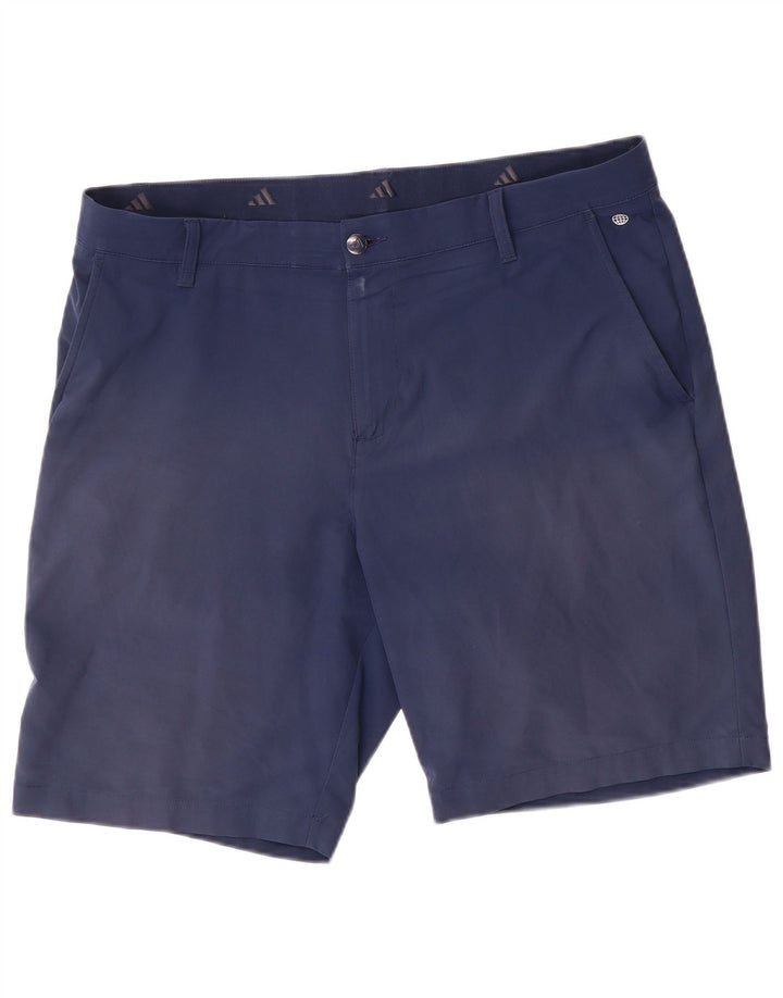 Pantaloni scurți chino pentru bărbați Adidas W34 Poliester mari bleumarin