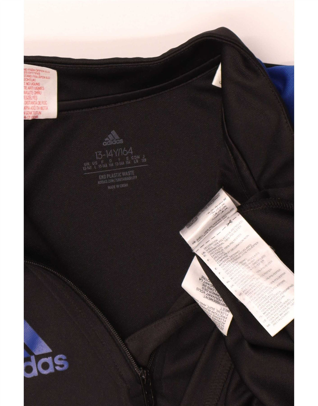 Adidas Aeroready Pullover Trening Top 13-14 ani Negru Colorblock