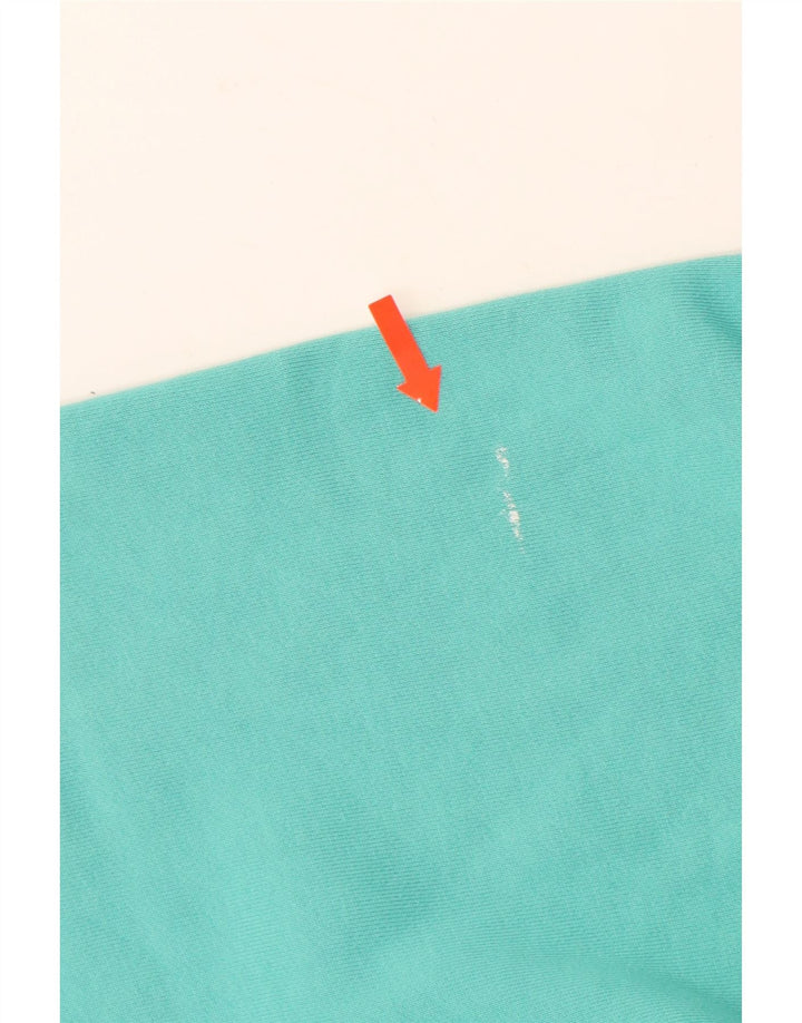 JORDAN Pulover cu glugă pentru bărbați XL din bumbac turcoaz