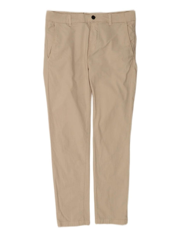 Pantaloni chino slim pentru bărbați Zara EU 40 Medium L31 L30 Bej Bumbac