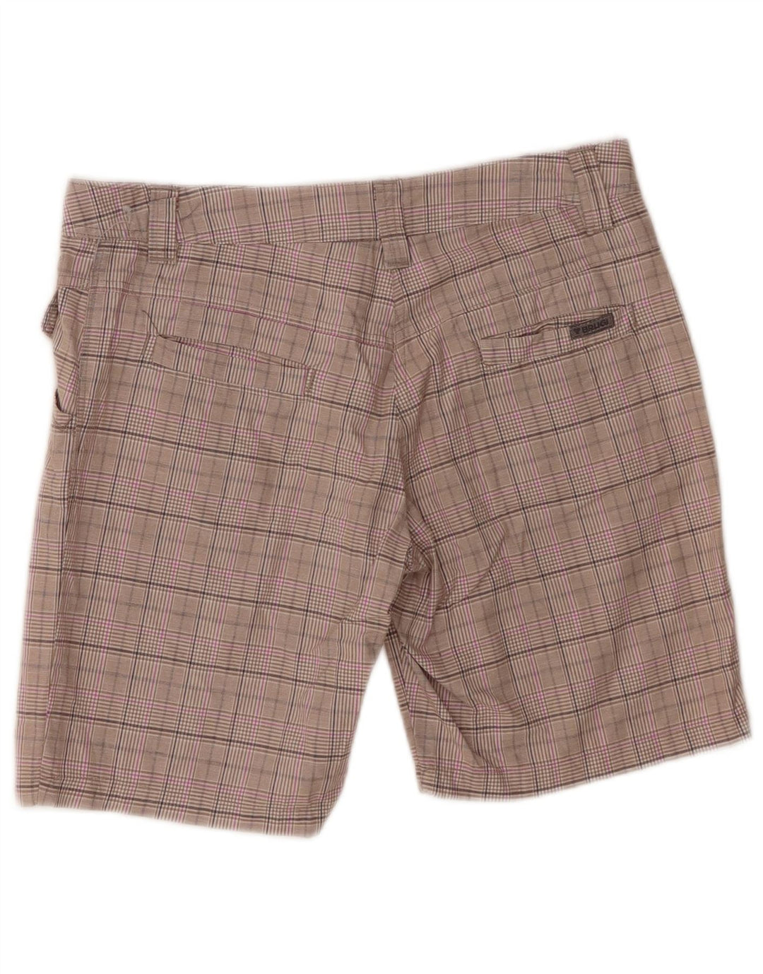 Pantaloni scurți casual Brugi pentru femei IT 42 Medium W30 Gri Check