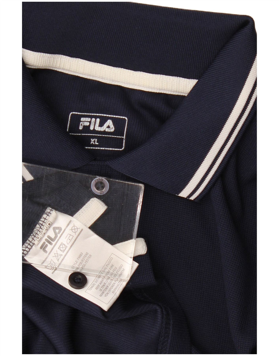 Tricou polo Fila pentru bărbați XL Bleumarin Poliester