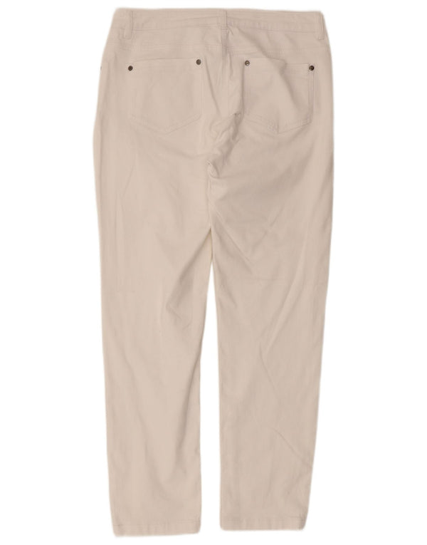 Blugi drepti Hobbs pentru femei UK 12 Medium W30 L27 Bumbac alb