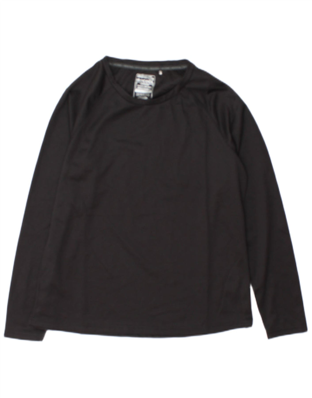Mountain Warehouse Top pentru bărbați cu mânecă lungă UK 14 Poliester negru mare