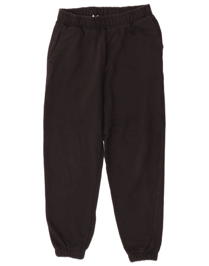 Pantaloni de trening Zara Barbati Joggeri Bumbac Negru Mediu