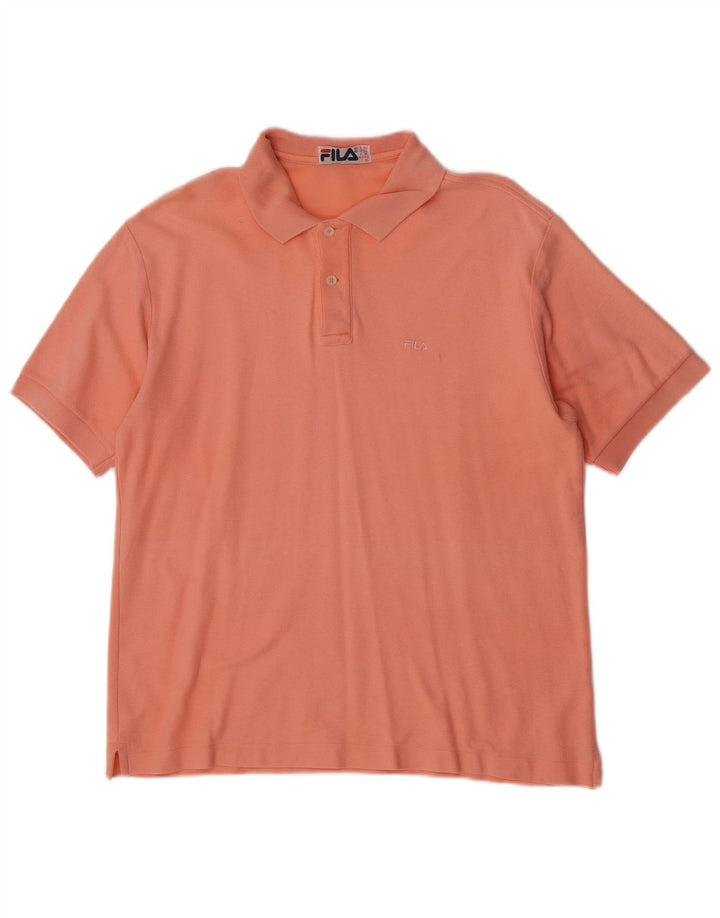 Tricou polo Fila pentru bărbați IT 50 portocaliu mediu