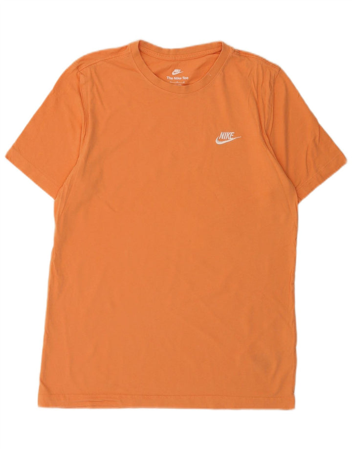 Tricou pentru bărbați Nike Top din bumbac portocaliu mediu