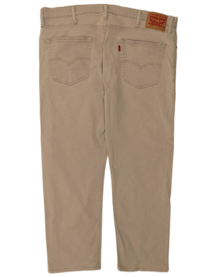Blugi conici pentru bărbați Levi's 502 W40 L27 bej