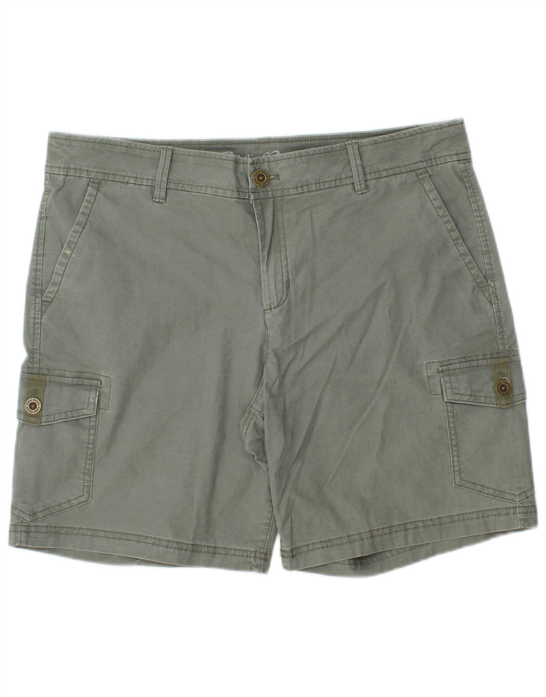 Pantaloni scurti cargo pentru femei Eddie Bauer US 12 Large W36 Khaki Bumbac