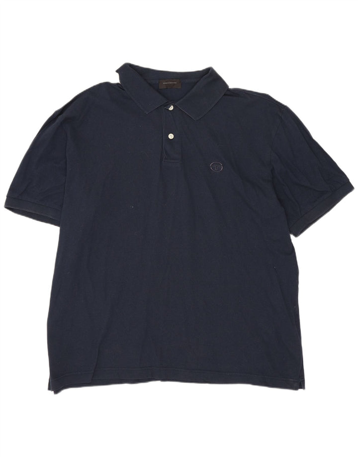 SERGIO TACCHINI Tricou Polo pentru bărbați IT 52 Mare Bumbac Bleumarin