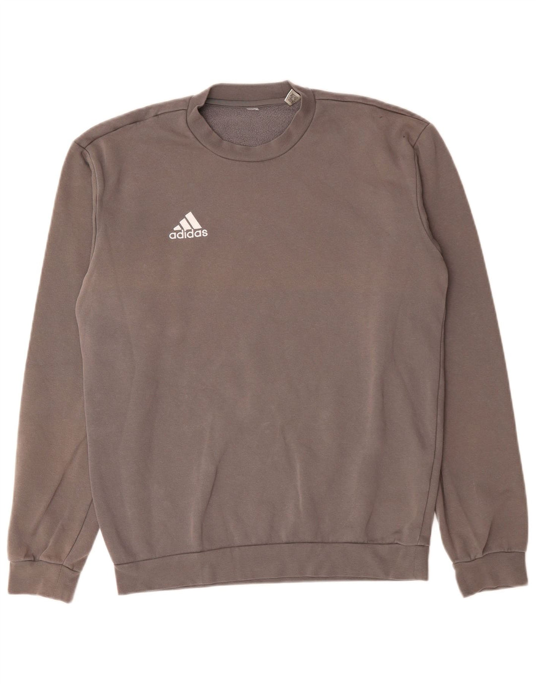 Hanorac pentru bărbați Adidas Jumper Medium Gri Bumbac