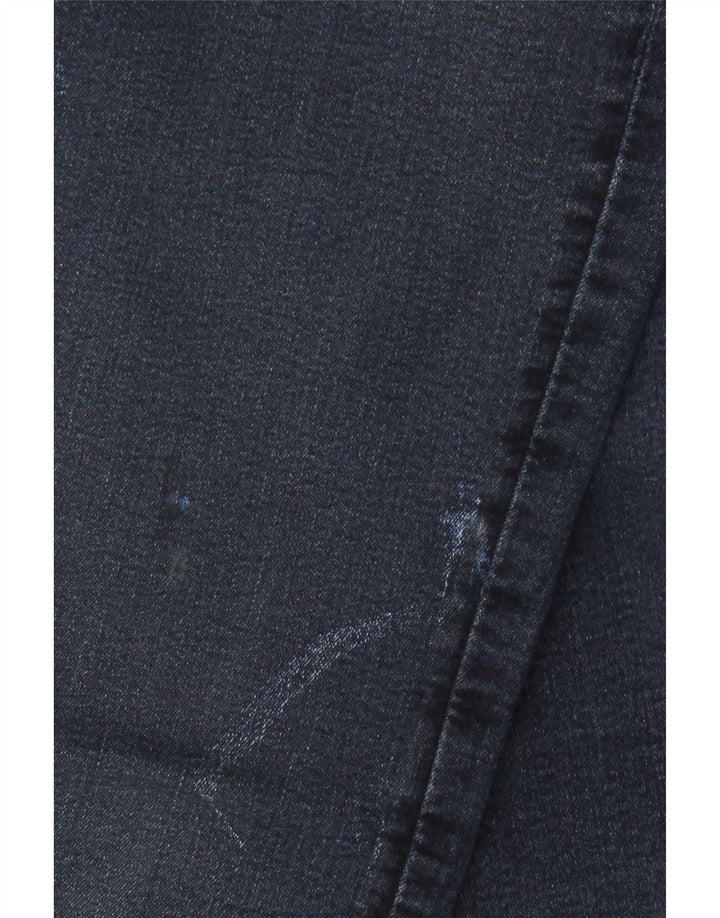 Blugi drepti pentru femei Marks & Spencer UK 10 Small W30 L27 Bleumarin