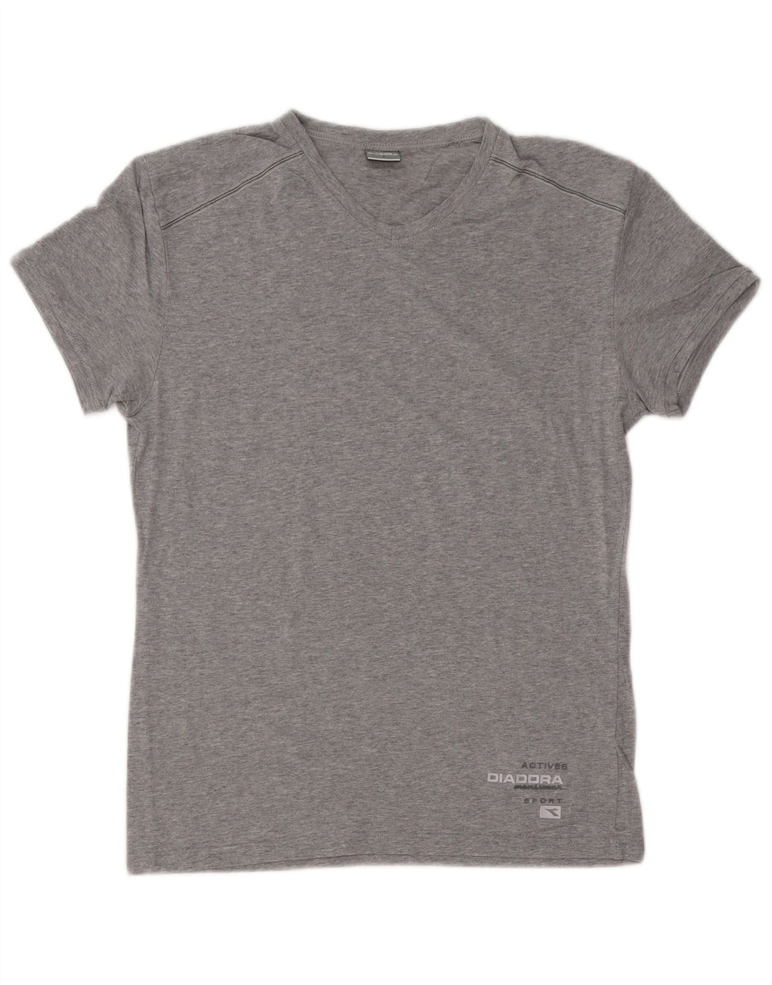 Tricou Diadora pentru bărbați Top mic, gri, bumbac