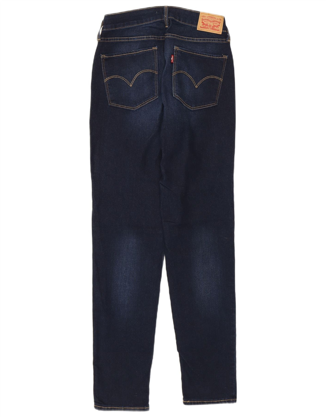 Blugi skinny pentru femei Levi's Curvy Fit W29 L29 Blue Cotton Classic