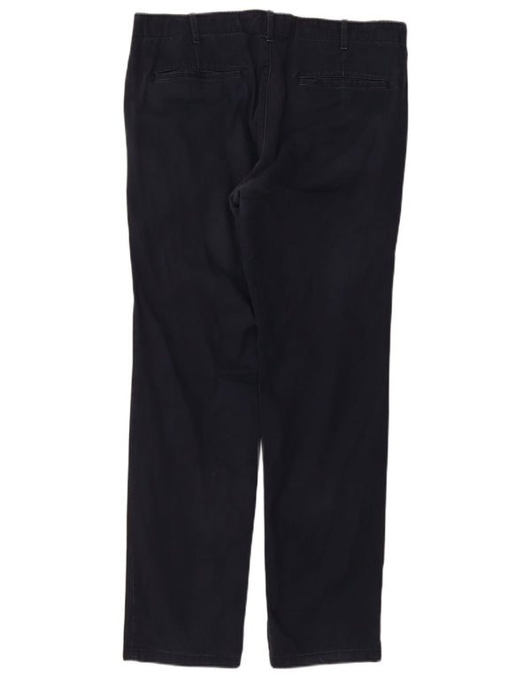 Pantaloni chino drepți pentru bărbați Gap L36 L32 Bumbac bleumarin