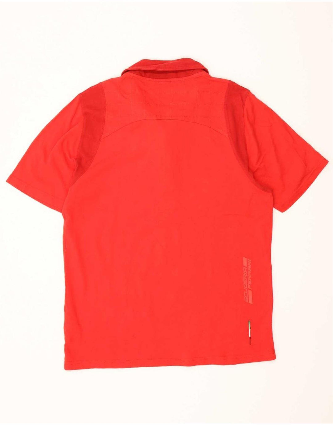 Tricou polo Puma Ferrari pentru bărbați, bumbac roșu mic