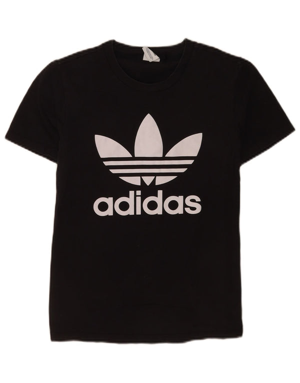 Tricou grafic Adidas pentru femei Top UK 10 Small Black