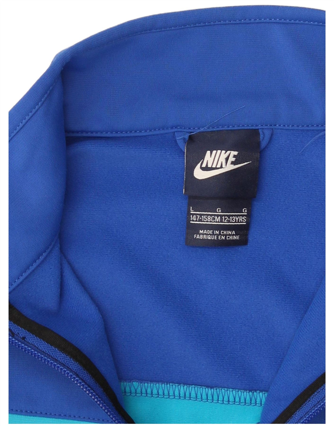 Jachetă de trening pentru băieți Nike 12-13 ani, mare, negru, colorblock