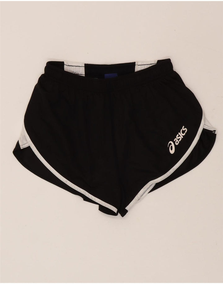 Pantaloni scurți de înot ASICS pentru femei UK 14, mari, negru, poliester color bloc