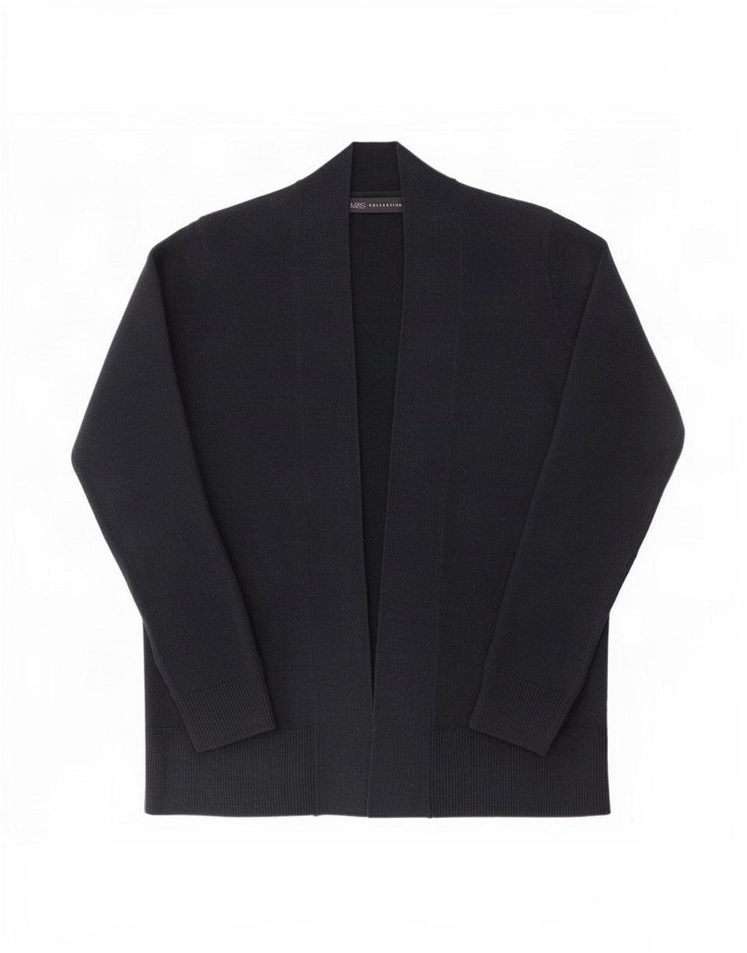 Pulover cardigan deschis pentru femei Marks & Spencer UK 14 Medium Bleumarin Acrilic