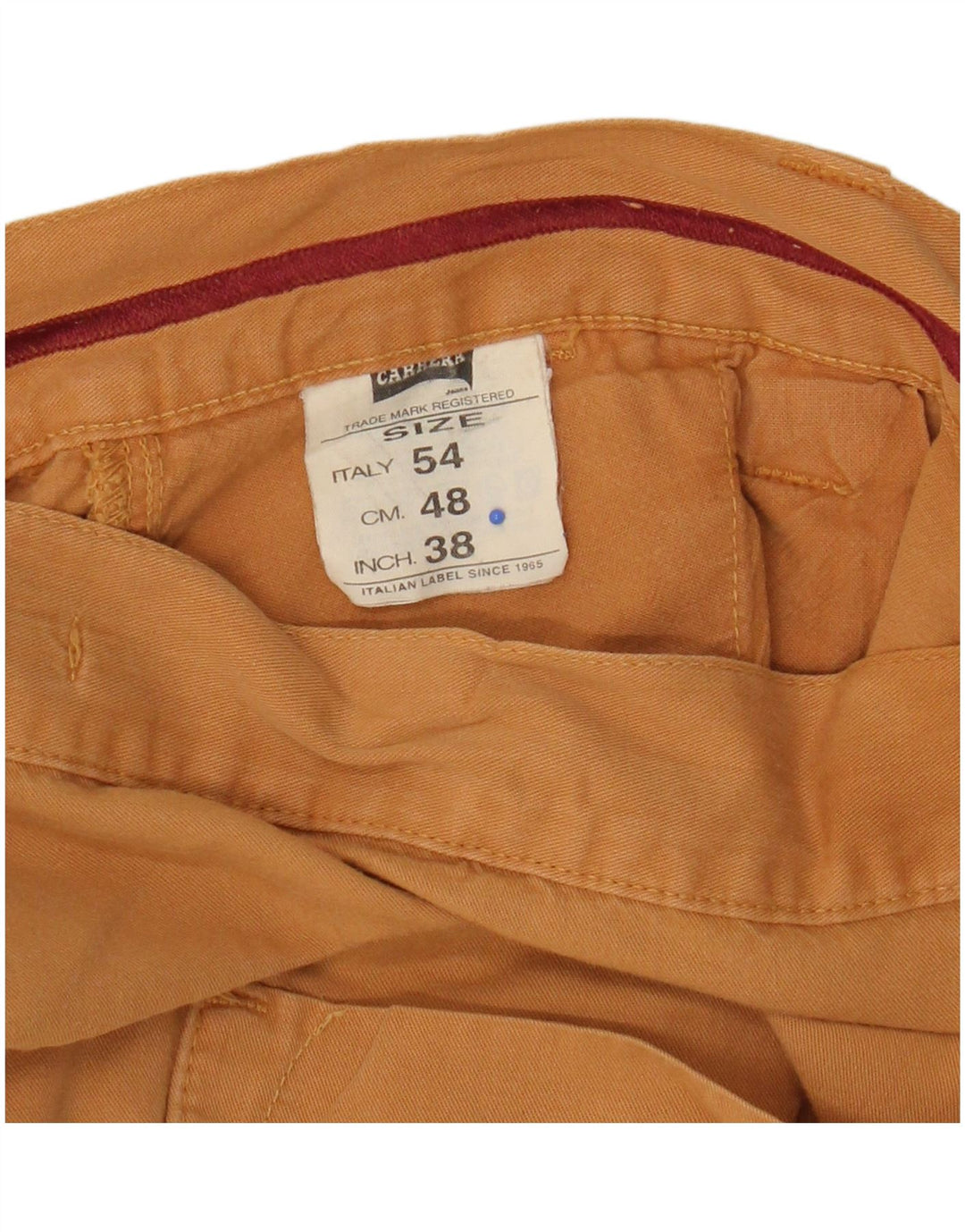 Bermude pentru bărbați Carrera W38 XL, bumbac galben