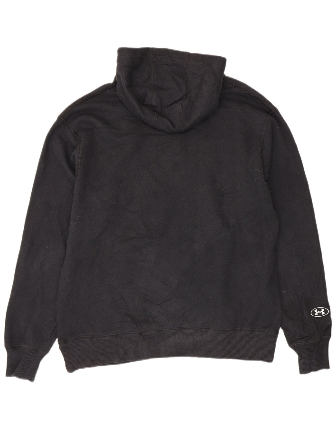 Pulover pentru bărbați Under Armour Graphic Hoodie, bumbac mediu negru