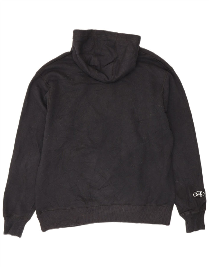 Pulover pentru bărbați Under Armour Graphic Hoodie, bumbac mediu negru