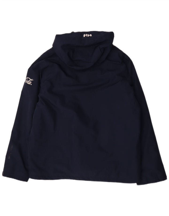 Jachetă de vânt pentru bărbați Helly Hansen, cu glugă, UK 42 XL, bleumarin, poliester