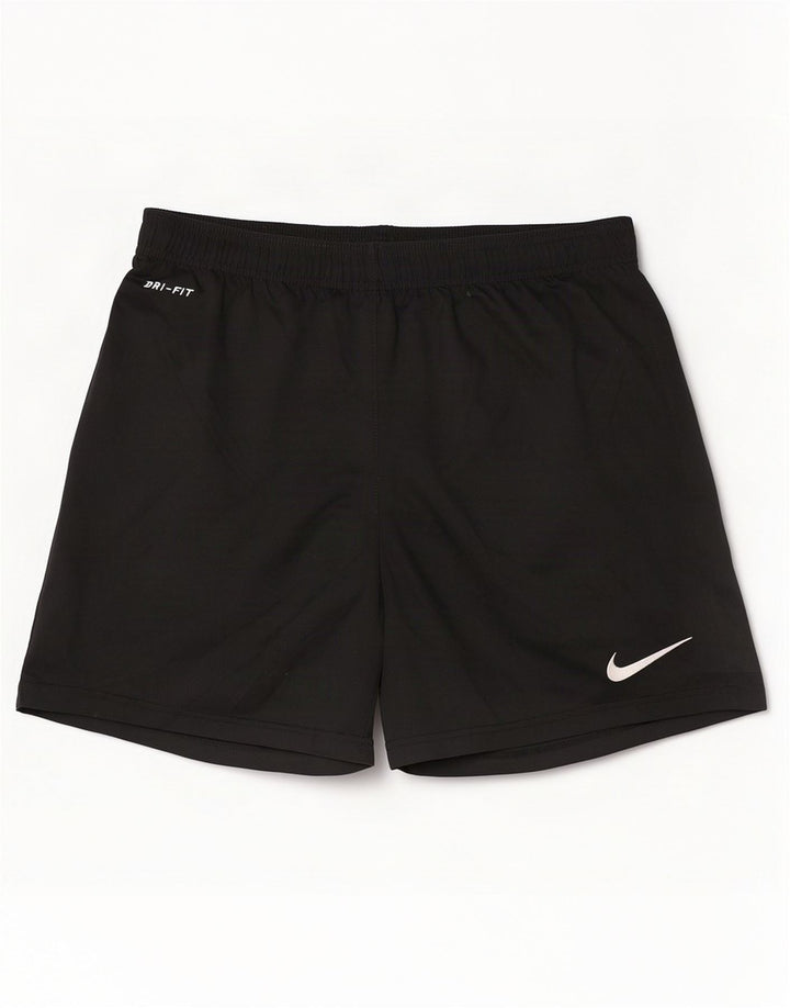 Pantaloni scurți sport Nike Dri Fit pentru bărbați, poliester mediu negru