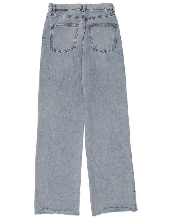 Zara Womens High Waist Jeans EU 38 Small W28 L33 Blue Cotton 90s