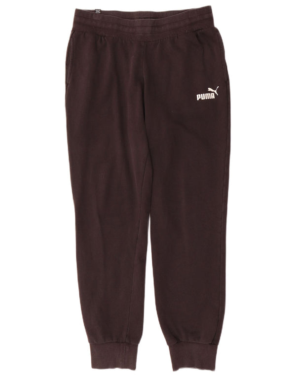 Pantaloni de trening Puma pentru femei Joggeri UK 12 Bumbac mediu negru