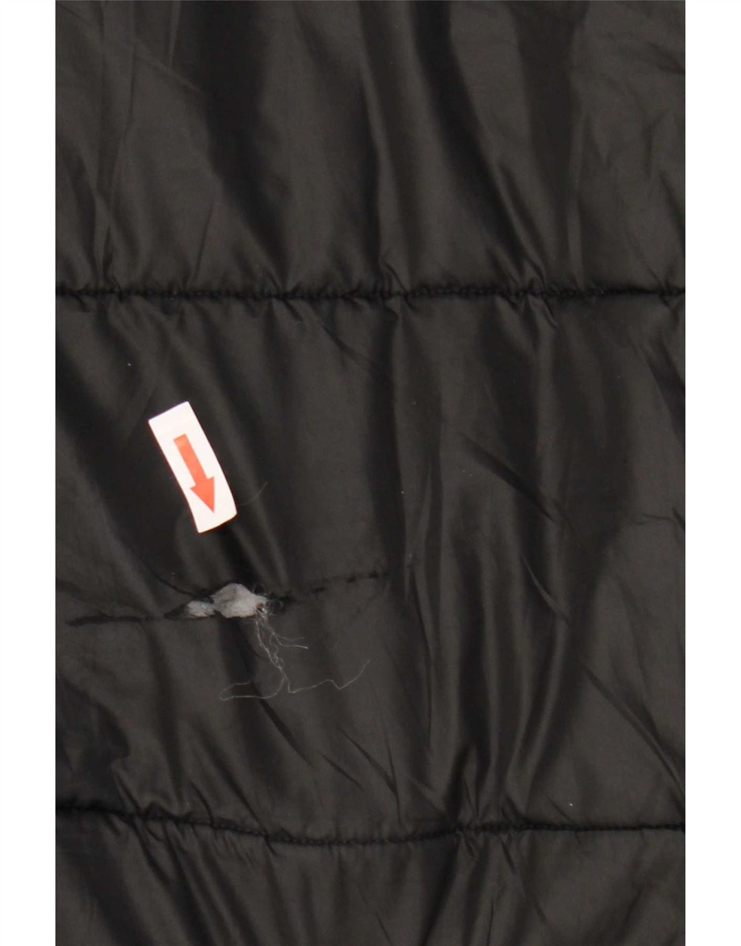 Palton căptușit cu glugă Adidas pentru femei Marea Britanie 16/18 Poliester negru mare