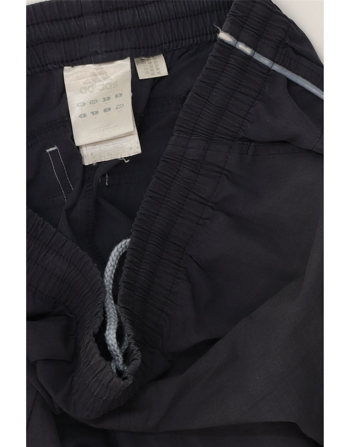 Pantaloni scurți sport Bermuda Adidas pentru bărbați, poliester, albastru mic