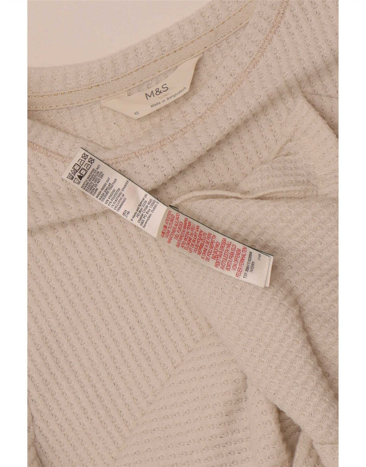 Bluză pentru femei Marks & Spencer, UK 6 XS, viscoză albă