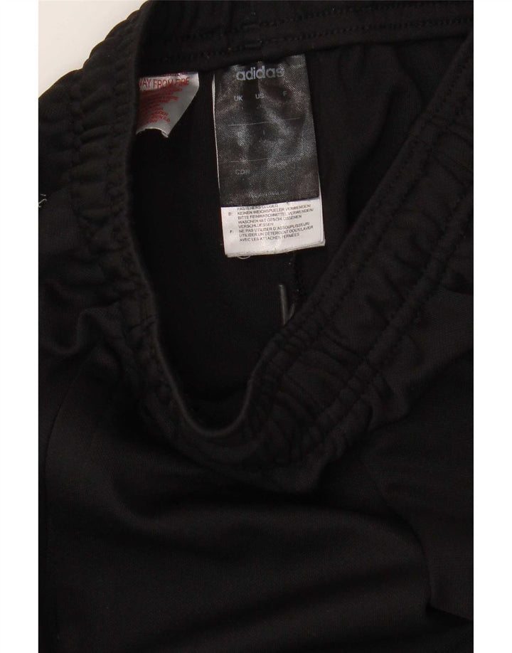 Pantaloni de trening Adidas baieti 5-6 ani poliester negru