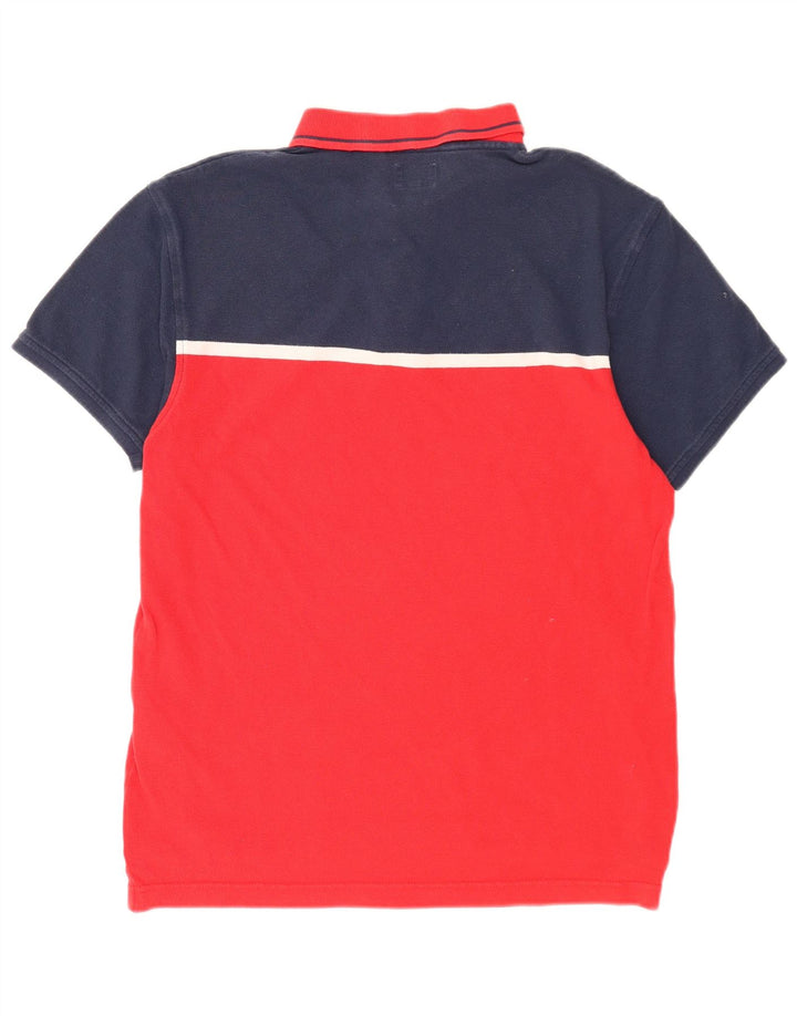 Cămașă polo Levi's pentru bărbați, bumbac color bloc, roșu mediu